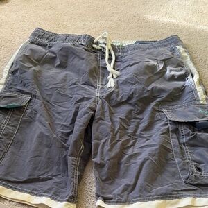American Eagle Outfitters Gray Board Shorts